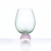 Taça Collors verde e rosa